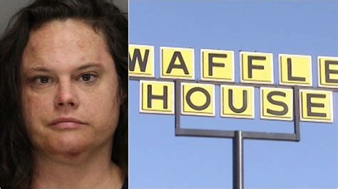 Police Woman Strips Inside Waffle House