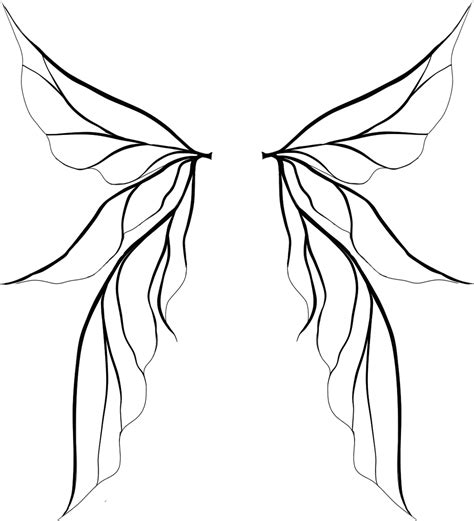 Butterfly Wings Drawing Free Download On Clipartmag