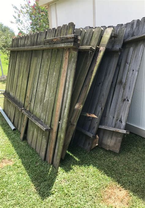 Free Wood Fence Panels For Sale In Houston Tx Offerup