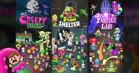 Idle Creepy Park Inc Cho Android 112 Gane Quản Lý Công Viên Quái Vật