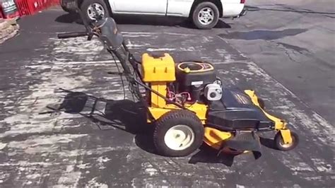 33 Cub Cadet Walk Behind Lawn Mower With 105 Hp Briggs And Stratton