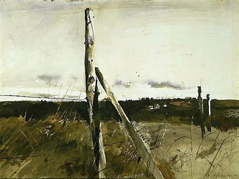 Andrew Wyeth Watercolor Paintings Wyeth Andrew Rail Fence