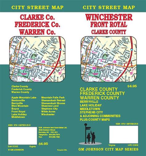 Winchester Town Centre Map