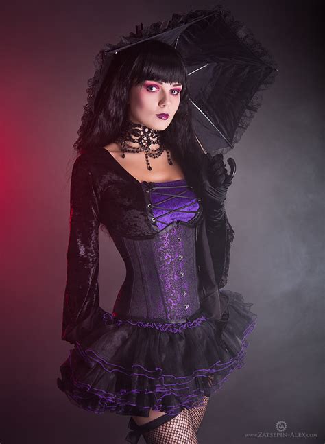 Purple Witch By Elisanth Gothic Outfits Gothic Fashion Fashion