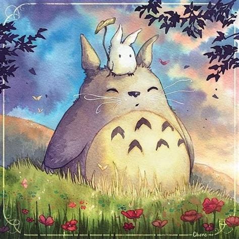 Tonari No Totoro Fanart ~~ Fond Decran Dessin Totoro Dessin Pixar