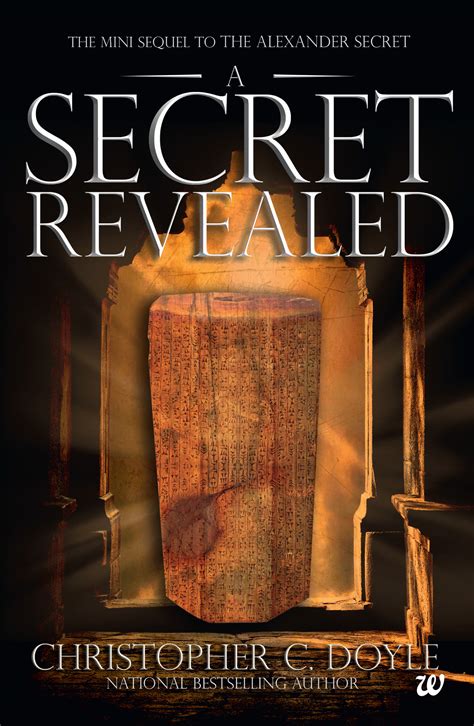 Announcement regarding the paperback edition of A Secret Revealed - Christopher C Doyle