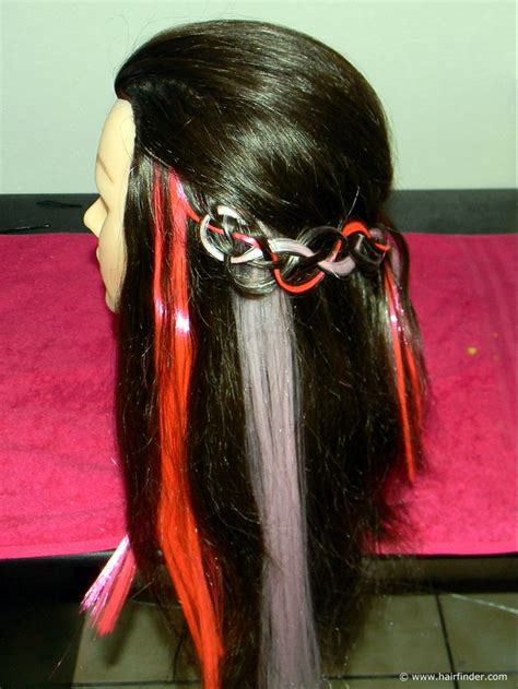 All the difference is that now i'm using a string, beads. How to make a four-strand braid with clip-in hair extensions