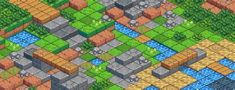 Cursor And Overlays Added Isometric Level Tileset By Secret Hideout