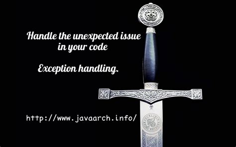 Handle The Unexpected Issue In Your Code Exception Handling In Java