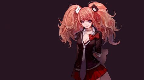 Anime 1920x1080 Anime Anime Girls Danganronpa Enoshima Junko Pink Hair