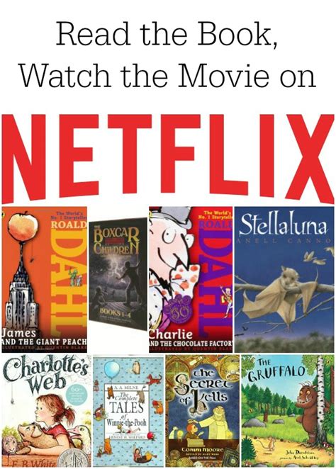 Recent movies and tv shows that are based off books. Read the Book. Watch the Movie on Netflix Streaming ...