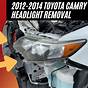 How To Adjust Headlights On 2013 Camry