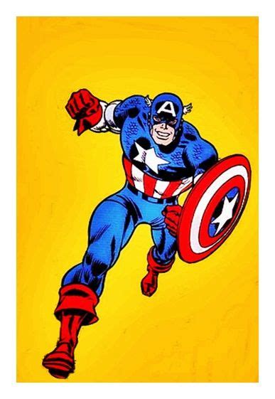 Captain America By John Romita Sr Héroes Marvel Marvel Cómics