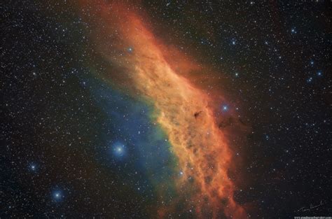 California Nebula NGC1499 Hubble Palette This Latest Image Flickr