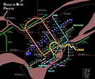 Montreal. Metro Map - ToursMaps.com