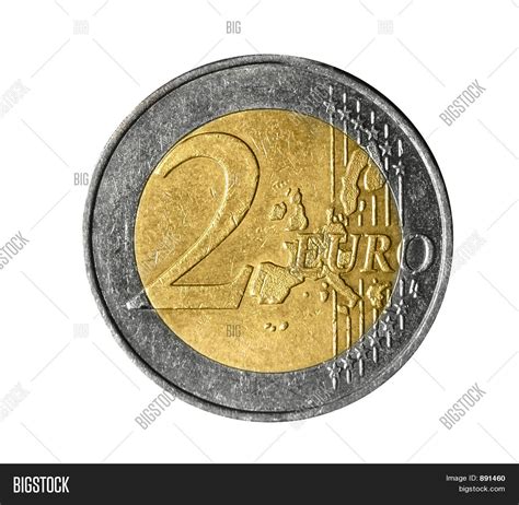 Back Two Euro Coin Image And Photo Bigstock