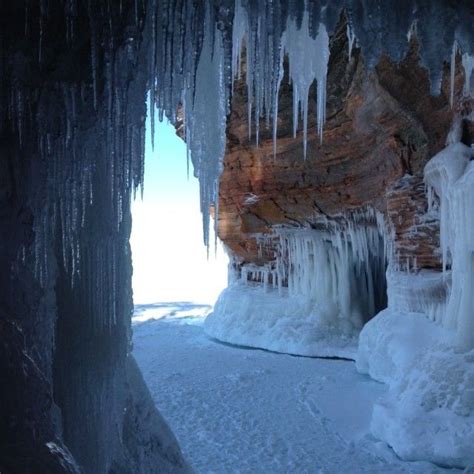 Ice Caves Apostle Islands Lake Superior 2014 Island Lake Apostle