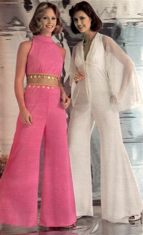 women s jumpsuit of the 1970s ~ vintage everyday 70s inspired fashion 70s fashion seventies