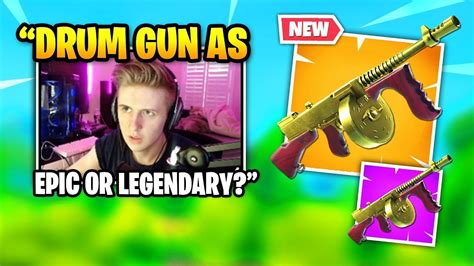 Symfuhny Reacts To Legendary And Epic Drum Gun Fortnite Daily Funny