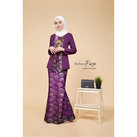 Raya Salesnew Design Baju Kebaya Rose Kebaya Moden 9050 Shopee