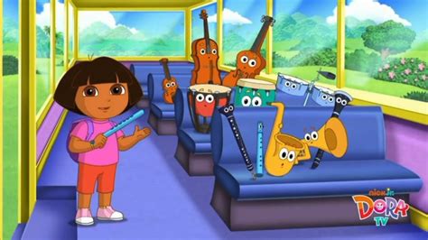 Dora The Explorer Lets Go To Music School Opening Dora The
