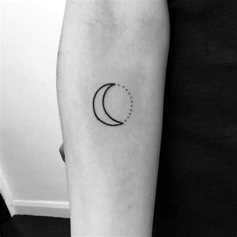 The moon tattoo looks very beautiful as well. 40 Magical Moon Tattoo Designs