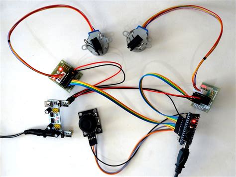 Arduino Nano Control 2 Stepper Motors With Joystick Arduino Project Hub