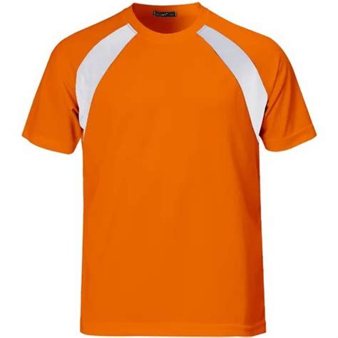 Plain Cotton Mens Half Sleeve Sports T Shirts Round Neck At Rs 110