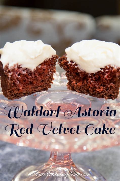 Waldorf Astoria Red Velvet Cake With Traditional Icing Entertaining