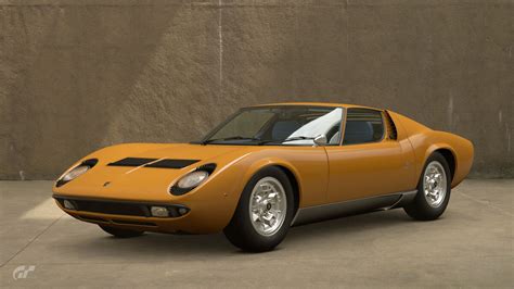 Lamborghini Miura P400 Bertone Prototype 67 Gran Turismo Wiki Fandom