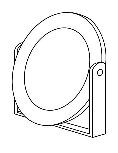 Mirror Coloring Pages To Download And Print For Free