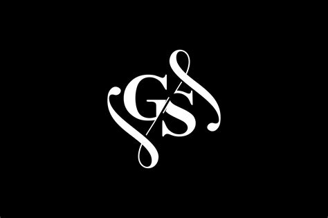 Gs Monogram Logo Design V6 Grafika Przez Greenlines Studios · Creative