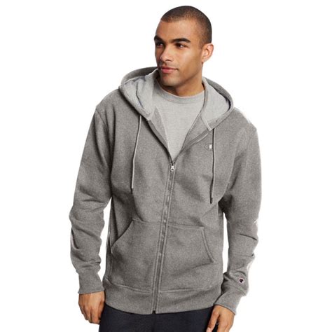 Our coolest men's zipper hoodies are waiting for you. CHAMPION Men's Powerblend Fleece Full-Zip Hoodie - Bob's ...