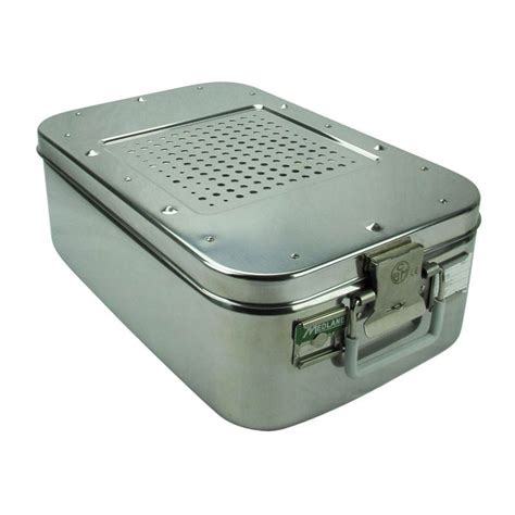 Instrument Sterilization Container Be307 Medlane Stainless Steel