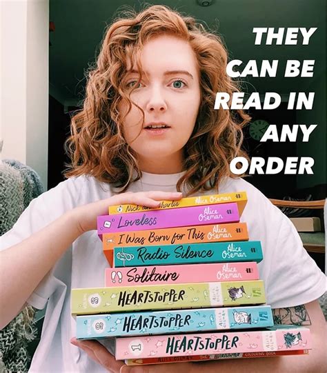 In What Order Should I Read Your Books Alice Oseman In Alice