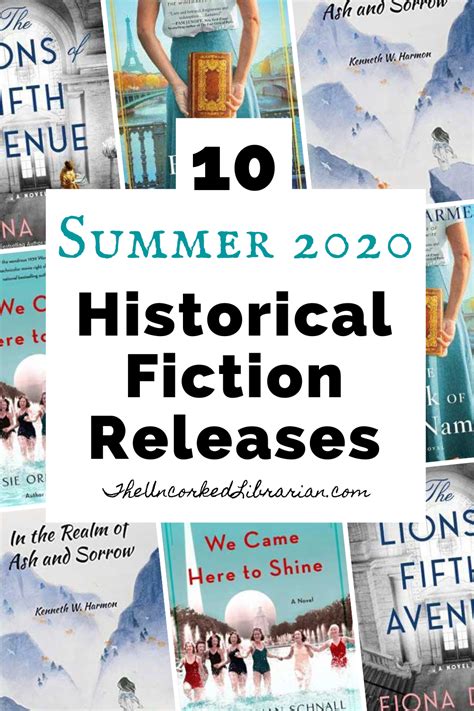 Most Anticipated Summer 2020 Historical Fiction Releases Best Historical Fiction Books