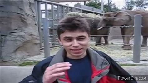 Me At The Zoo Widescreen Youtube