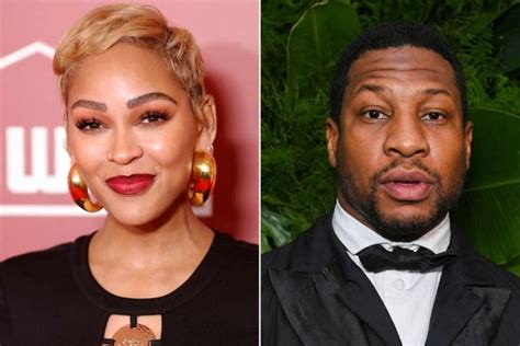 Jonathan Majors Getting Support From New Flame Meagan Good Amid