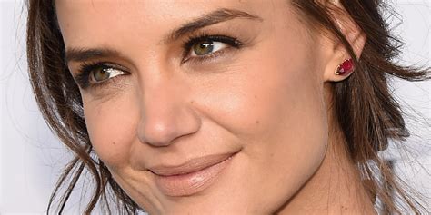 Katie Holmes Is Beautiful In All Black At Valentino Event