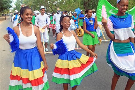 This trend of very slow. Colourful procession fills Seychelles' capital during grand event of Creole festival ...