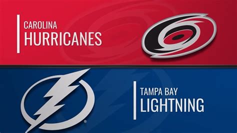 Carolina Hurricanes Vs Tampa Bay Lightning All Goals Highlights