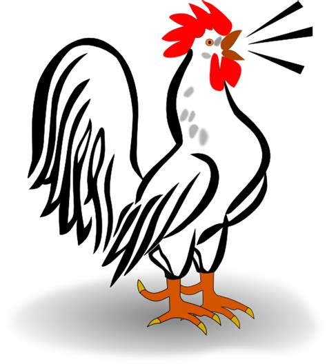 Rooster Clip Art Cartoon Free Clipart Images 5 Clipartix