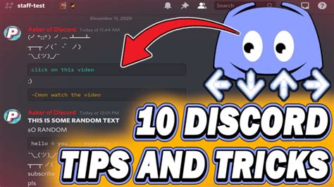 10 Secret Discord Tips And Tricks 2021 Youtube