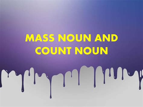 Pdf Mass Noun And Count Nouns Dokumentips