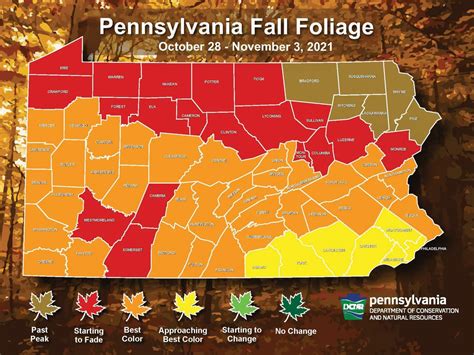 This Is The Best Week For Fall Foliage Color In Central Pennsylvania