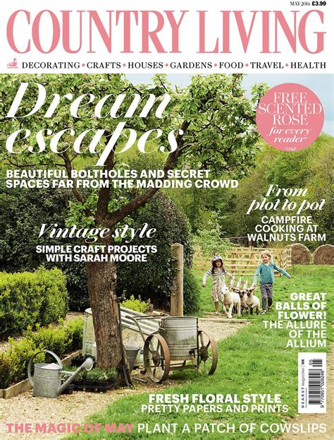 Country Living Magazine May 2014 Cover Uk Country