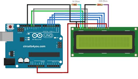 In Particolare Muto Pala Lcd 16x2 Arduino Uno Account Sottrazione