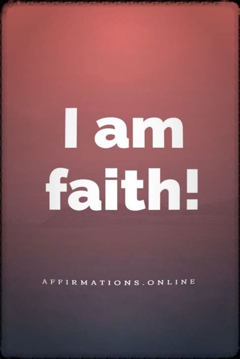 Faith Affirmations Affirmations Daily Affirmations Faith