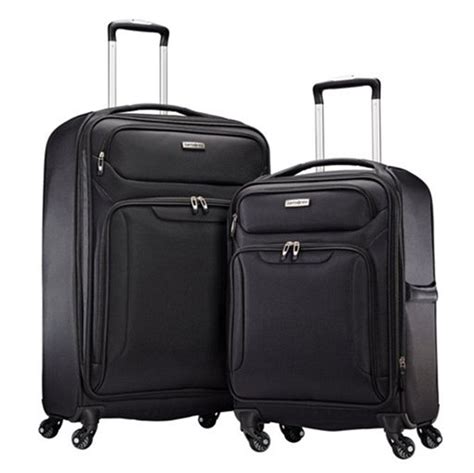 Samsonite Ultralite Extreme 2 Piece Softside Spinner 4 Wheel Luggage