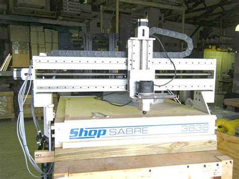 Used Cnc Routers Shopsabre Model 3636 Cnc Router Used Art Framing